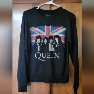 Queen Union Jack Crewneck Sweater